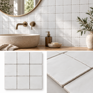 Friese Witjes Handvorm Mat Wit Wandtegels 13x13