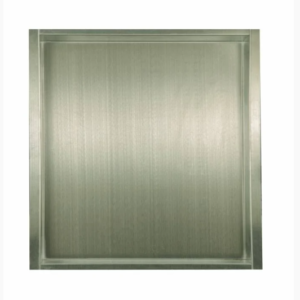 Inbouw Wandnis 30x30x7 cm RVS