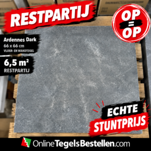 Restpartij Ardennes dark 66x66 - 6.5m2