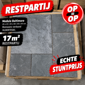 Restpartij Module Baltimore Romaans Verband - 17m2