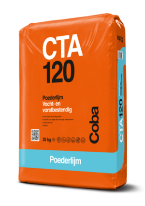 Coba CTA120 poederlijm grijs 25 kg