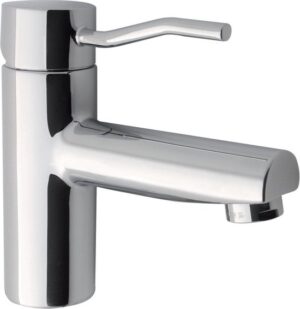 Plieger Kusasi wastafelkraan chroom met trekknopwaste – Magazijn uitverkoop