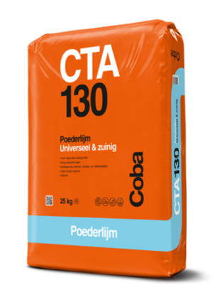 Coba CTA130 poederlijm grijs 25 kg