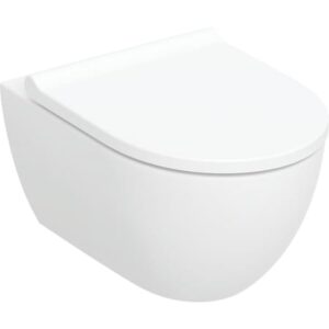 Geberit Acanto KeraTect wandtoilet – wit – TurboFlush – inclusief zitting