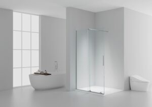 X-Slide inloopdouche met schuifdeur – 120x200 cm – chroom – helder glas