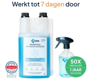 FRM Startpakket Probiotica Interieur – 1 liter met sprayflacon