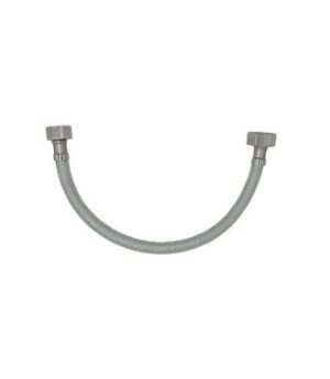 Aansluitslang 1/2"x3/8" RVS