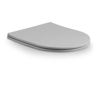 Color Line rimfree Compact Mat Grijs Slim toiletzitting