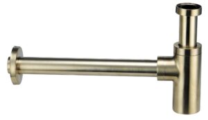 Designsifon Goud Geborsteld