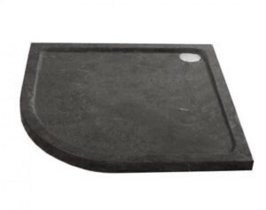 Douchebak natuursteen kwartrond 90 – 90x90x4 cm