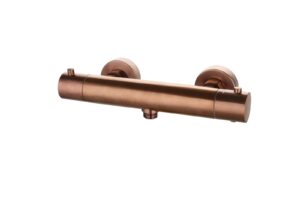 Douchemengkraan thermostatisch Brons