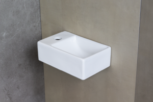 Fontein Keramiek New Wonder – Kraangat Links – 30x18,5x9,5 cm
