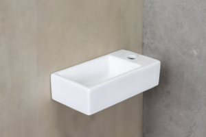 Fontein Keramiek Pax – Kraangat Rechts – 40x20x10,5 cm