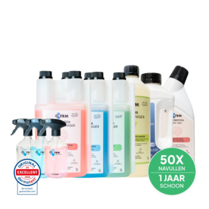 FRM 6-in-1 Jaarpakket – Deep Clean, Speed en Probiotica inclusief WC-Gel