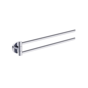 Handdoekrek draaibaar Chroom – 39 cm