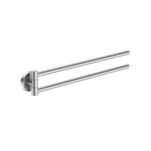 Handdoekrek draaibaar RVS – 39 cm