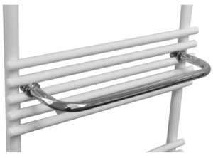 Sanicare handdoekbeugel voor design radiatoren 35cm chroom