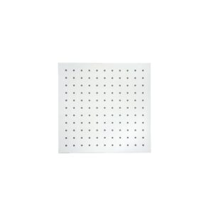 Hoofddouchekop Chroom vierkant 20 cm