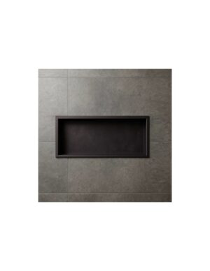 Medimex Pacific Inbouwnis 63x33 cm – Black Gun Metal