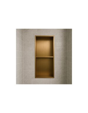 Medimex Artic Inbouwnis 33x63 cm – Oro Cepillado