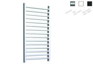 Sanicare design radiator Qubic 126,4 x60 cm. wit