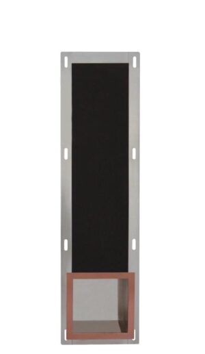 Inbouw-reserverolhouder Brons