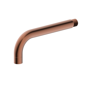 Inbouw uitloop 20 cm recht Brons