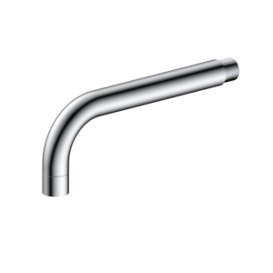 Inbouw uitloop 20 cm recht Chroom