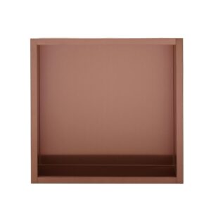 Inbouw-wandnis Brons 30x30x7 cm
