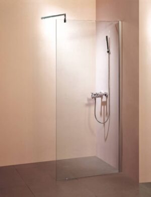 Inloopdouche met profiel 10 mm veiligheidsglas 105 OP = OP