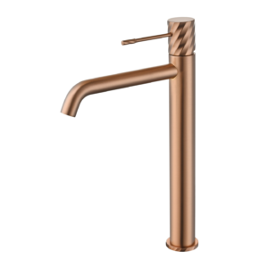 Imex Bless Wastafelkraan Hoog – Oro Rosa Cepillado PVD