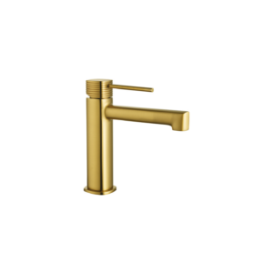 Imex Firenze Wastafelkraan Laag – Oro Cepillado PVD