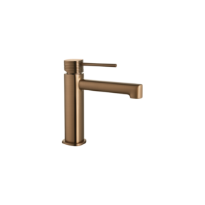 Imex Firenze Wastafelkraan Laag – Oro Rosa Cepillado PVD