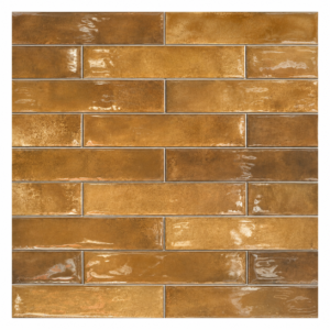 Velora Okergeel Mix 6,5x29,8 cm glanzende wandtegel