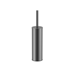 Stria toiletborstel met houder – gunmetal PVD