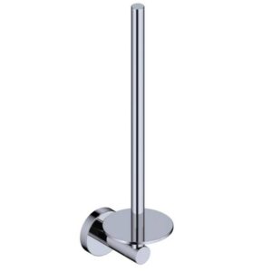 Reserverolhouder Chroom voor 2 wc-rollen – 28x12x7 cm