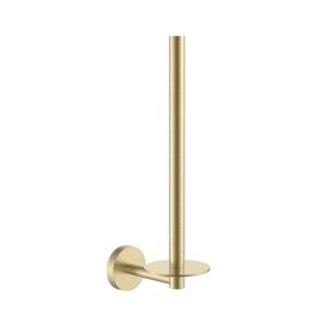 Reserverolhouder Goud Geborsteld voor 2 wc-rollen – 28x12x7 cm