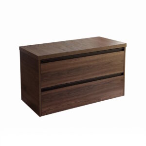 Sanicare Arda badmeubel 100cm met topblad nera oak