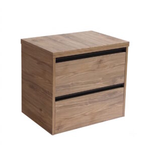 Sanicare Arda badmeubel 65cm met topblad diveria oak