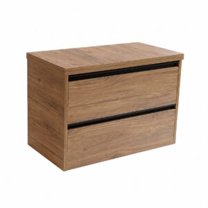 Sanicare Arda badmeubel 80cm met topblad diveria oak