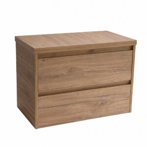Sanicare Avenza badmeubel 80cm met topblad diveria oak