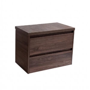 Sanicare Avenza badmeubel 80cm met topblad nera oak