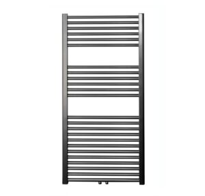 Sanicare design handdoekradiator 60x120cm midden aansluiting gunmetal