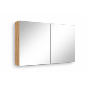 Sanicare Qlassics spiegelkast 80cm met spiegeldeuren divera oak