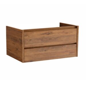 Sanicare Avenza onderkast 120cm met 2 sifon uitsparingen arrano oak