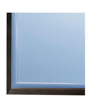 Sanicare Q mirror spiegel met chroom omlijsting 80x70cm