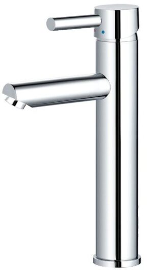 Wastafelmengkraan hoog Chroom