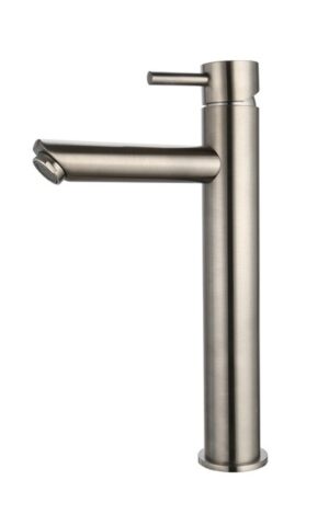 Wastafelmengkraan hoog Gun Metal